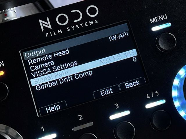 Output settings